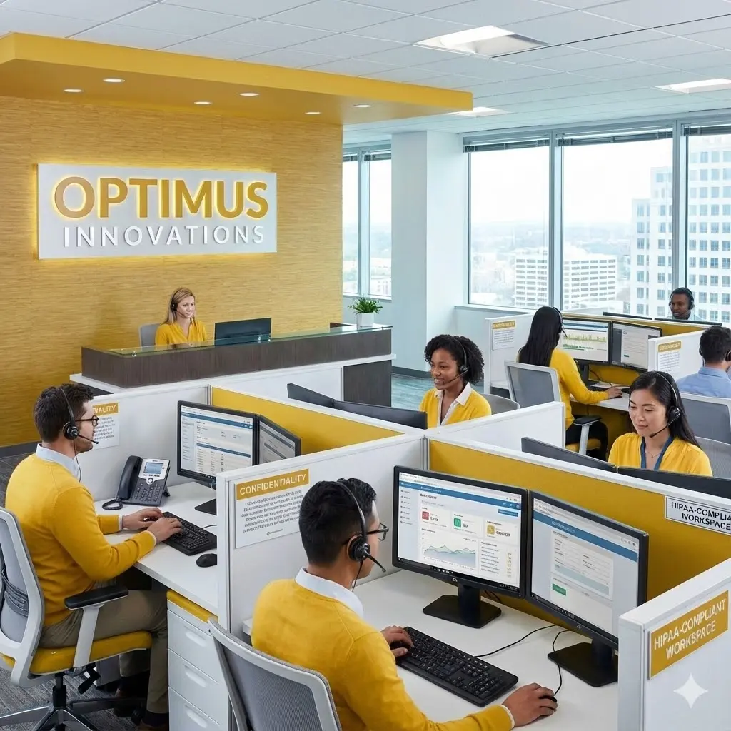 OPTIMUS INNOVATIONS Healthcare BPO team
